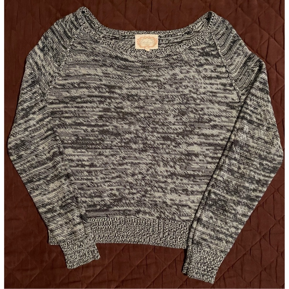 Juniors Crop Sweater